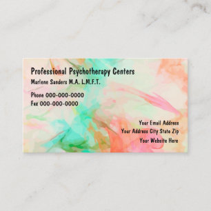 Psychotherapeut Modern Ontworpen Visitekaartje