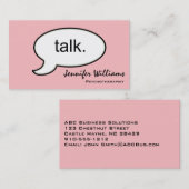 Psychotherapeut Modern Visitekaartje (Voorkant / Achterkant)