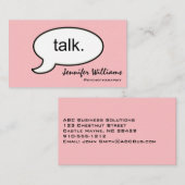 Psychotherapeut Modern Visitekaartje (Voorkant / Achterkant)