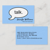 Psychotherapeut Modern Visitekaartje (Voorkant / Achterkant)