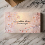 Psychotherapeut of psycholoog Cherry Blossom Visitekaartje