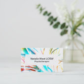 Psychotherapeut Visitekaartje (Staand voorkant)