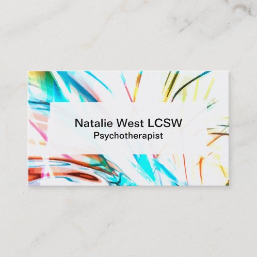 Psychotherapeut Visitekaartje (Voorkant)