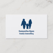 Psychotherapeut voor paren en kinderen visitekaartje (Voorkant)