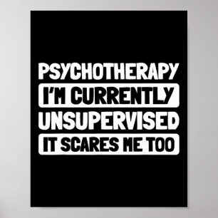 Psychotherapie Geestelijke Gezondheid - Psychologi Poster