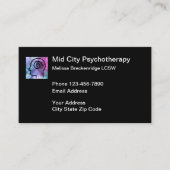 Psychotherapie Geestelijke gezondheid Visitekaartje (Voorkant)