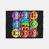 Psychotherapie Gift Shirt Sticker Fleece Deken (Voorkant (Horizontaal))