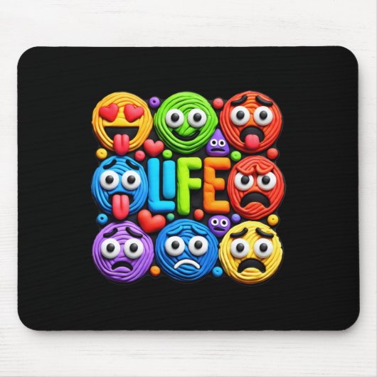 Psychotherapie Gift Shirt Sticker Muismat (Voorkant)