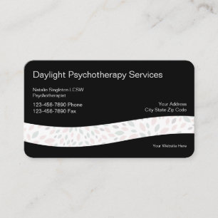 Psychotherapie Mental Health Services Visitekaartje