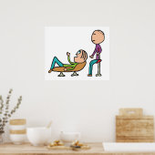 Psychotherapie-therapie-therapie- therapie- therap poster (Keuken)