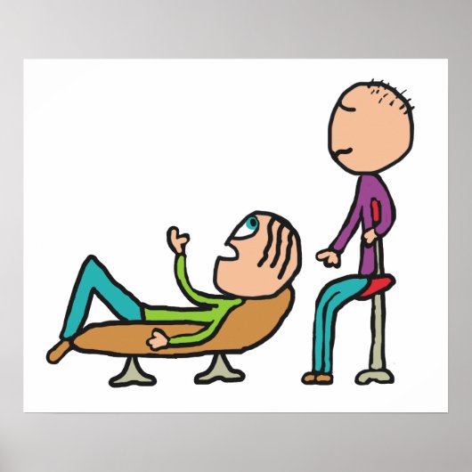 Psychotherapie-therapie-therapie- therapie- therap poster (Voorkant)