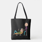 Psychotherapie-therapie-therapie- therapie- therap tote bag (Achterkant)