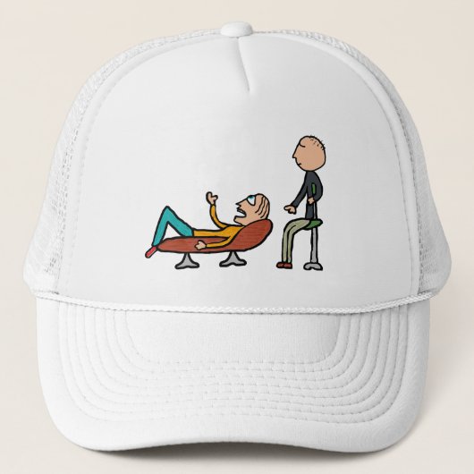 Psychotherapie-therapie-therapie- therapie- therap trucker pet (Voorkant)