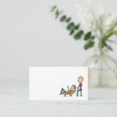 Psychotherapie-therapie-therapie- therapie- therap visitekaartje (Staand voorkant)