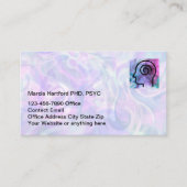 Psychotherapie Visitekaartjes voor de psychische g (Voorkant)