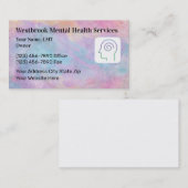 Psychotherapie Visitekaartjes voor de psychische g (Voorkant / Achterkant)