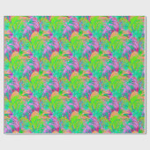 Psychotic Psychedelic Alien Jungle Cadeaupapier (Vlak)