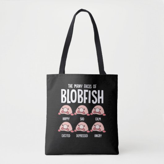 Psychroluta Oogvis Longvis Zee Tote Bag (Voorkant)