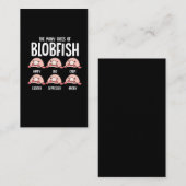 Psychroluta Oogvis Longvis Zee Visitekaartje (Voorkant / Achterkant)