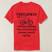 Psyclepad fietspad t-shirt (Design voorkant)