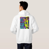 PSYCODELISCH HOODIE (Achterkant volledig)