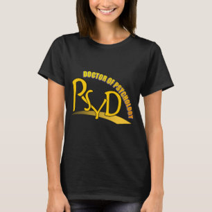 PSYD-ARTS VAN PSYCHOLOGIE-LOGO T-SHIRT