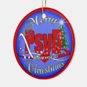 PsyD CHRISTMAS ORNAMENT DOCTOR PSYCHOLOGIE (Links)