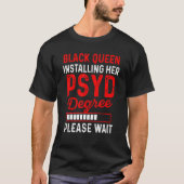 Psyd Doctor in de psychologie Doctoraat Afstuderen T-shirt (Voorkant)