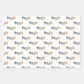 PsyD Doctor in de psychologie Psycholoog Inpakpapier Vel (Voorkant 3)