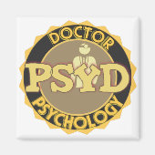 PsyD LOGO - ARTS VAN PSYCHOLOGIE Magneet (Voorkant)