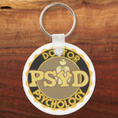 PsyD LOGO - ARTS VAN PSYCHOLOGIE Sleutelhanger (Voorkant)