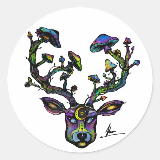 Psydeer Stickers (Voorkant)