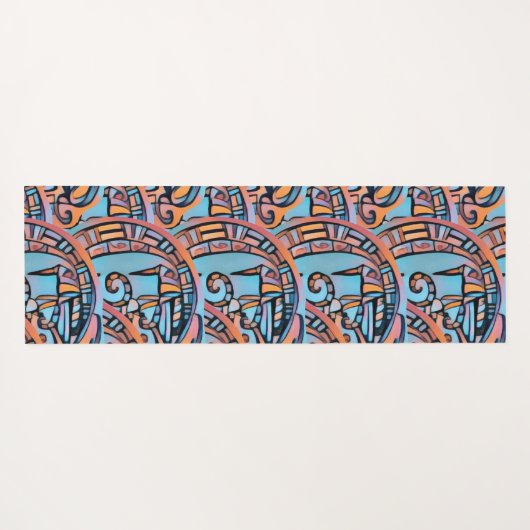 PsyHead Yoga Mat (Achterkant (horizontaal))