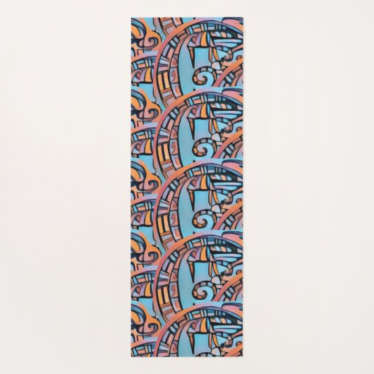 PsyHead Yoga Mat (Achterkant)