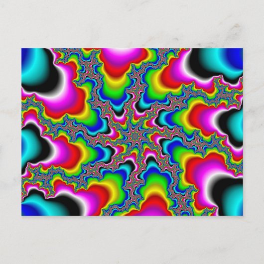 Psykedelica - Fractal Briefkaart (Voorkant)