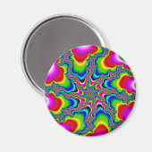 Psykedelica - Fractal Magneet (Voorkant / Achterkant)