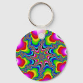 Psykedelica - Fractal Sleutelhanger (Voorkant)