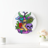 Psyko-Daizie Giftige Appel Wandklok (Huis)
