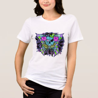 Psyko-Daizie Skull & Roses Dames T-Shirt