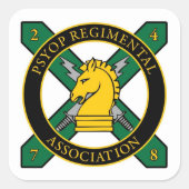 PSYOP Regimental Association Sticker (Voorkant)