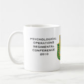 Psyop Regimental, je hoeft je en niet te vernietig Koffiemok (Links)