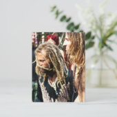 Psytrance geheugens Briefkaart (Staand voorkant)