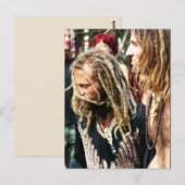 Psytrance geheugens Briefkaart (Voorkant / Achterkant)