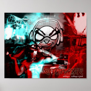 Psytrance-herinneringen Poster