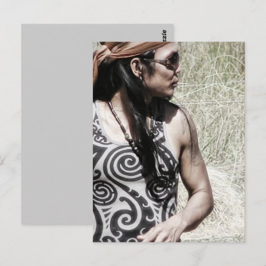 Psytrance-reeksen Briefkaart (Voorkant / Achterkant)