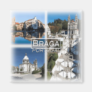 PT0030 Europa, Portugal, Braga, Koelkast Magneet