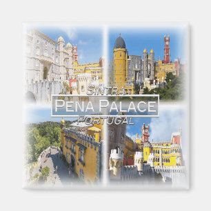 PT0032 Europa, Portugal, Sintra, Pena Palace koelk Magneet