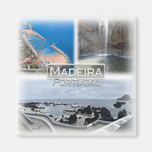 PT0035 Europa, Portugal, Madeira, koelkast Magneet