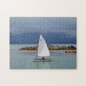 PT11 nestend schilderachtig zeilpuzzel Legpuzzel (Horizontaal)