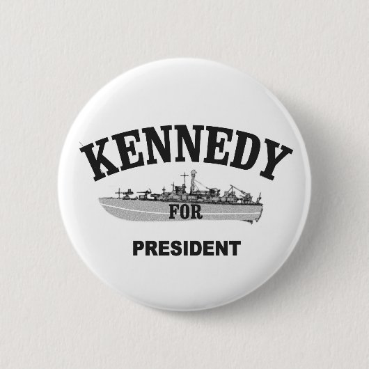 PT-109: Kennedy voor President Ronde Button 5,7 Cm (Voorkant)